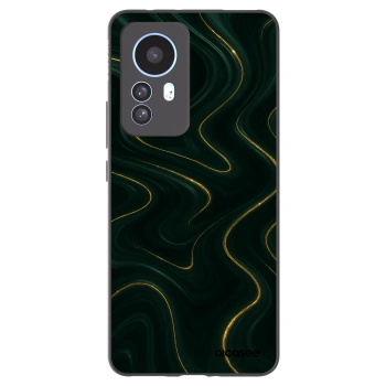 Picasee silikonski črni ovitek za Xiaomi 12T Pro - Vawes