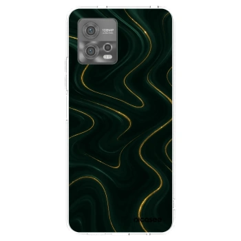 Picasee silikonski prozorni ovitek za Motorola Moto G72 - Vawes
