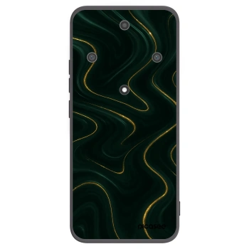 Picasee silikonski črni ovitek za Honor Magic5 Lite 5G - Vawes