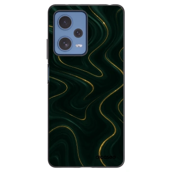 Picasee silikonski črni ovitek za Xiaomi Redmi Note 12 Pro 5G - Vawes