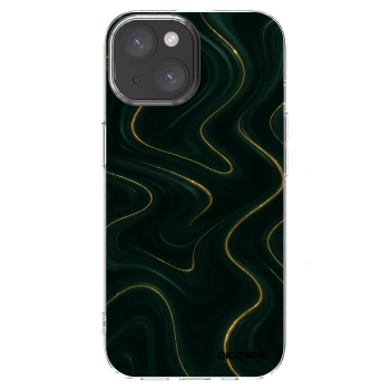 Picasee silikonski prozorni ovitek za Apple iPhone 15 - Vawes