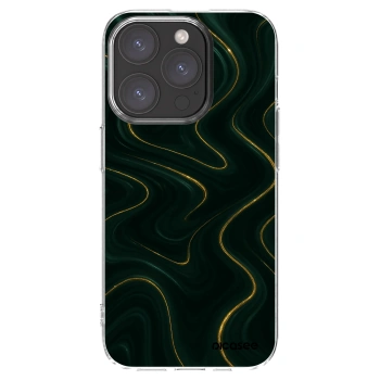 Picasee silikonski prozorni ovitek za Apple iPhone 15 Pro - Vawes