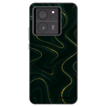 Picasee silikonski črni ovitek za Xiaomi 13T - Vawes
