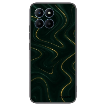 Picasee silikonski črni ovitek za Honor 70 Lite - Vawes