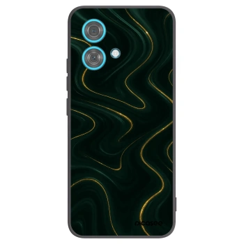 Picasee silikonski črni ovitek za Motorola Edge 40 Neo - Vawes