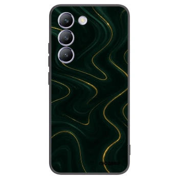 Picasee silikonski črni ovitek za Vivo V40 SE 5G - Vawes