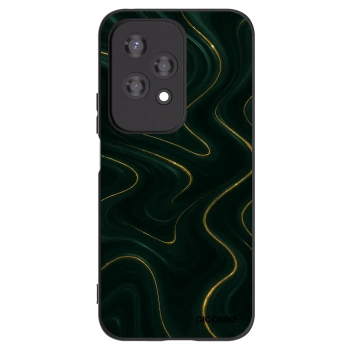 Picasee silikonski črni ovitek za Honor 200 Lite - Vawes