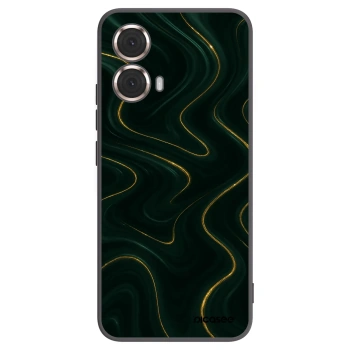 Picasee silikonski črni ovitek za Motorola Moto G85 - Vawes