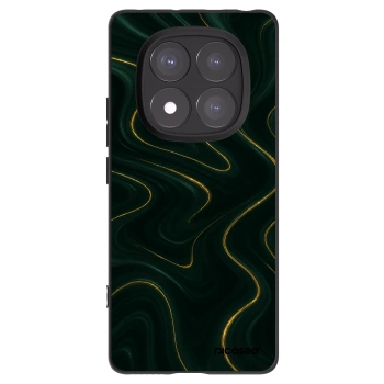 Picasee silikonski črni ovitek za Xiaomi Redmi Note 14 Pro 5G - Vawes