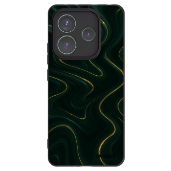 Picasee silikonski črni ovitek za Xiaomi Redmi Note 14 5G - Vawes