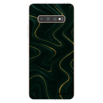 Picasee silikonski prozorni ovitek za Samsung Galaxy S10 Plus G975 - Vawes