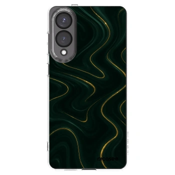 Picasee silikonski prozorni ovitek za Samsung Galaxy S25 Edge 5G - Vawes