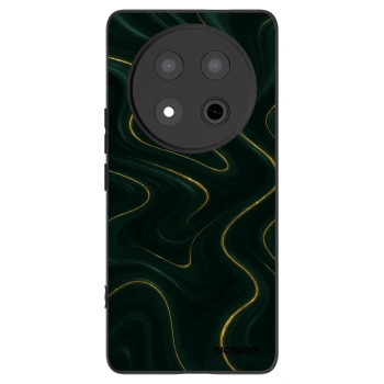 Picasee silikonski črni ovitek za Honor Magic7 Lite 5G - Vawes