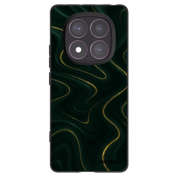 Picasee silikonski črni ovitek za Xiaomi Redmi Note 14 Pro 4G - Vawes