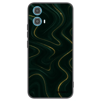 Picasee silikonski črni ovitek za Motorola Moto G34 5G - Vawes