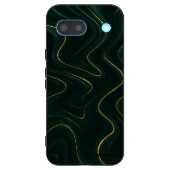 Picasee silikonski črni ovitek za Google Pixel 8a - Vawes