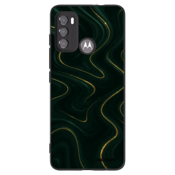 Picasee silikonski črni ovitek za Motorola Edge 60 5G - Vawes