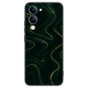 Picasee silikonski črni ovitek za Vivo Y29s 5G - Vawes