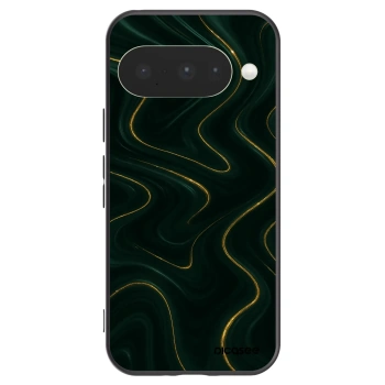 Picasee silikonski črni ovitek za Google Pixel 10 - Vawes
