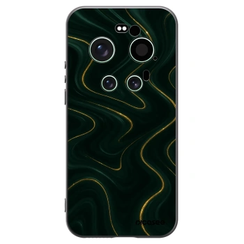 Picasee silikonski črni ovitek za Xiaomi 17 Ultra - Vawes