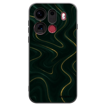 Picasee silikonski črni ovitek za OPPO Find X9 Pro - Vawes