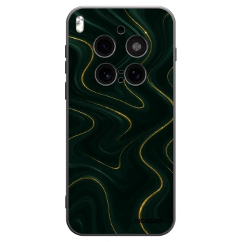 Picasee silikonski črni ovitek za Vivo X300 Pro - Vawes