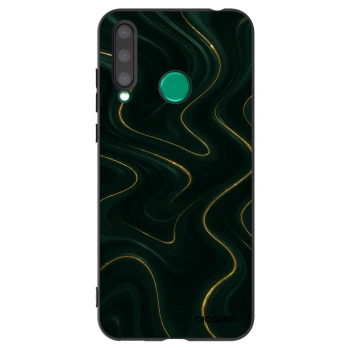 Picasee silikonski črni ovitek za Honor 20 Lite - Vawes
