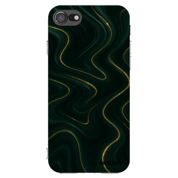 Picasee silikonski prozorni ovitek za Apple iPhone 8 - Vawes