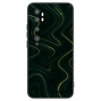 Picasee silikonski črni ovitek za Xiaomi Mi Note 10 (Pro) - Vawes