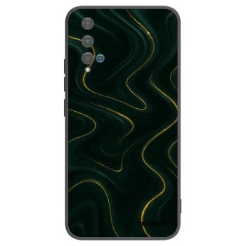 Picasee silikonski črni ovitek za Huawei Nova 5T - Vawes