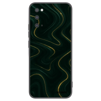 Picasee silikonski črni ovitek za Samsung Galaxy S20 G980F - Vawes