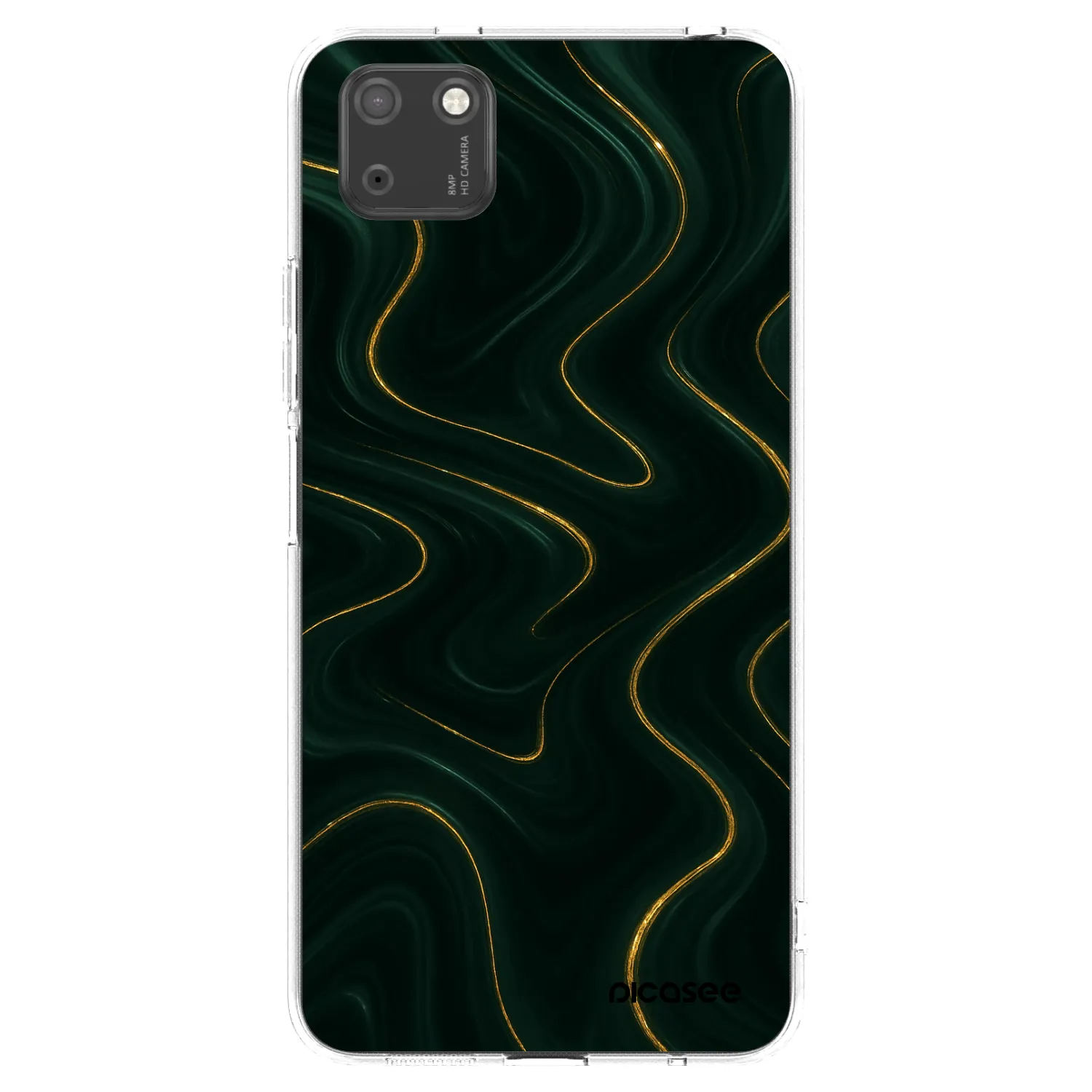 Picasee silikonski prozorni ovitek za Huawei Y5P - Vawes