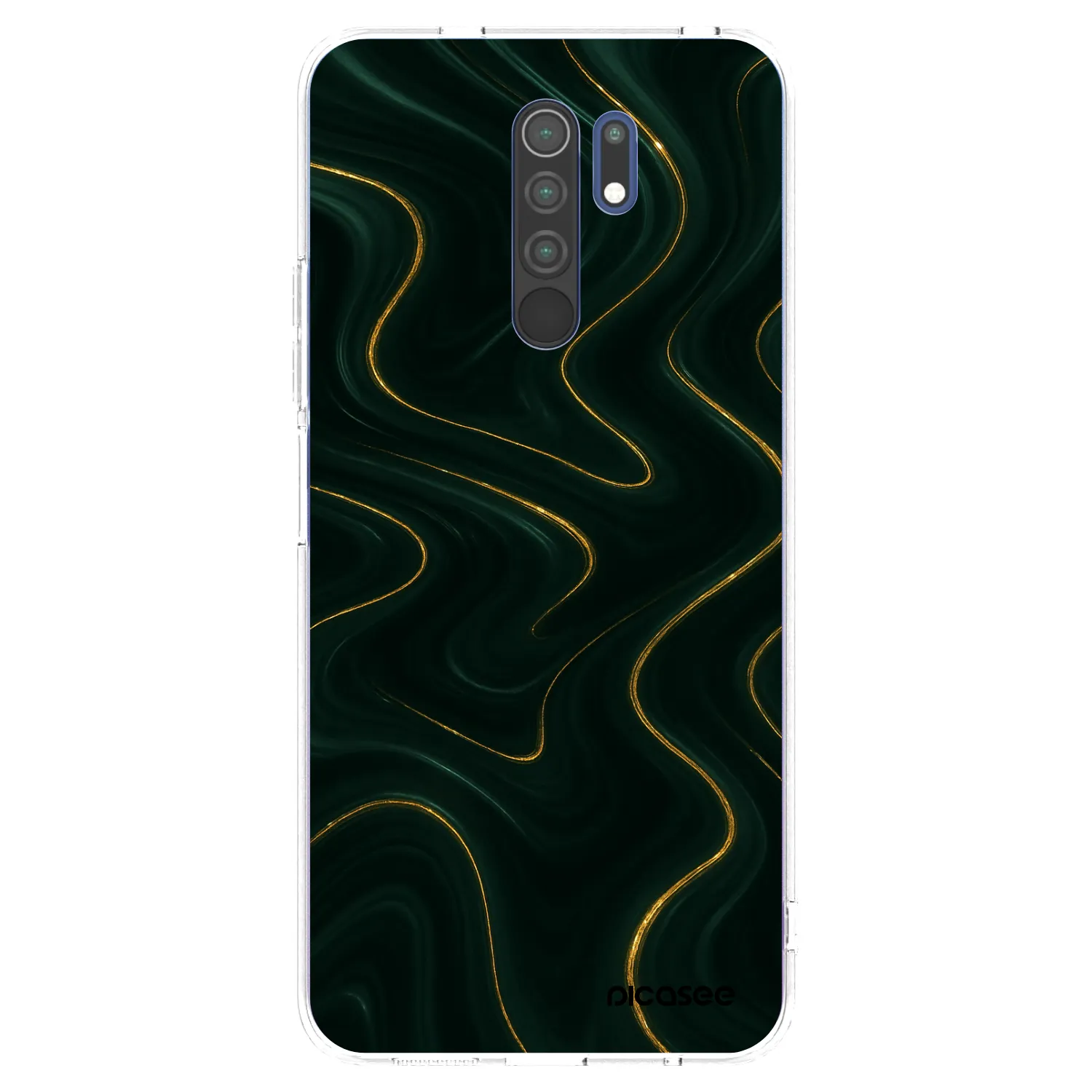Picasee silikonski prozorni ovitek za Xiaomi Redmi 9 - Vawes