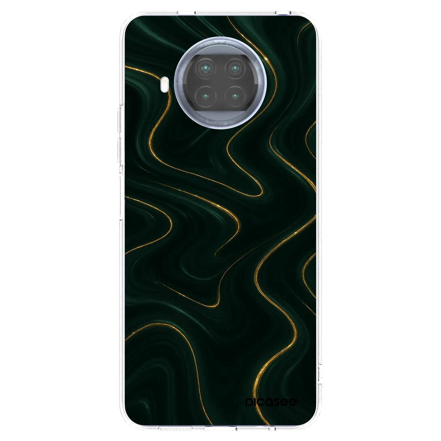 Picasee silikonski prozorni ovitek za Xiaomi Mi 10T Lite - Vawes