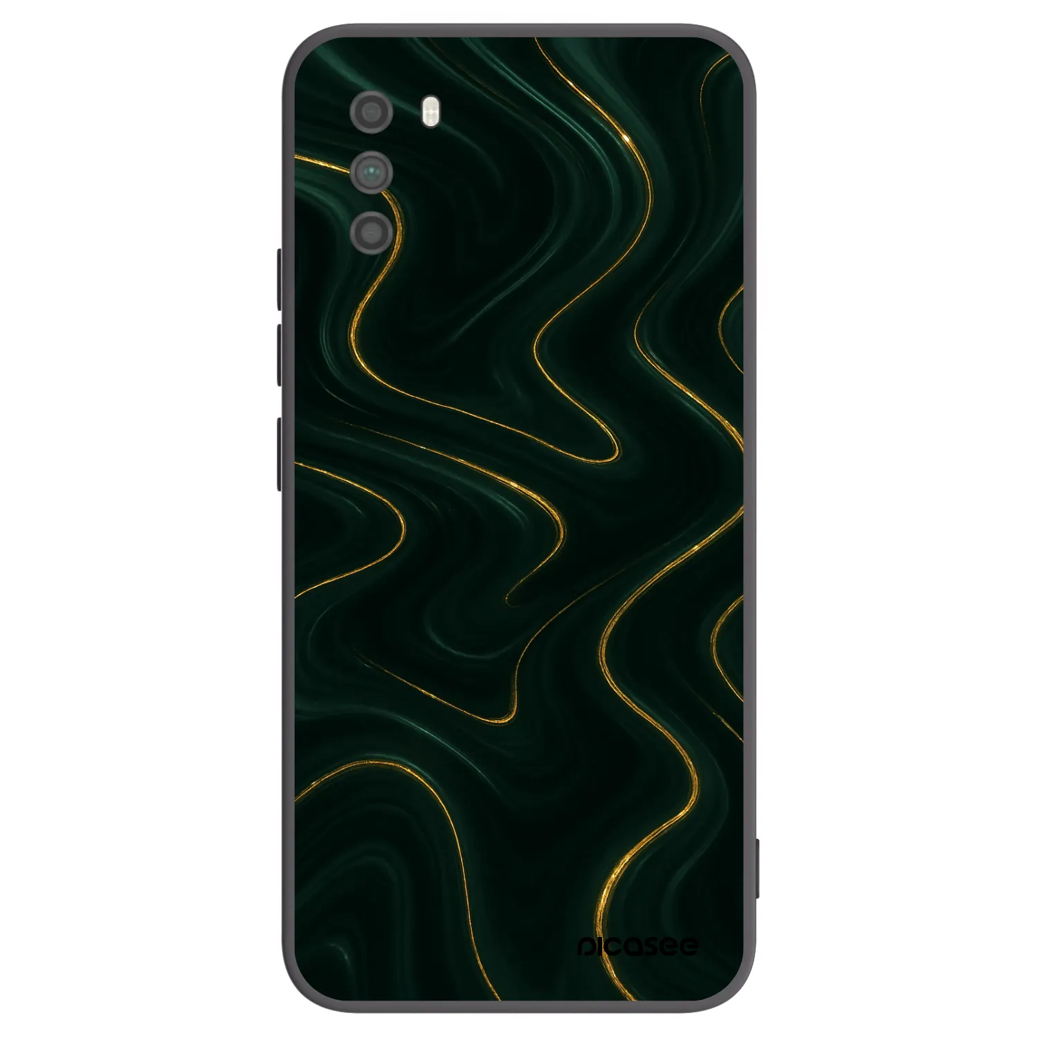 Picasee silikonski črni ovitek za Xiaomi Poco M3 - Vawes