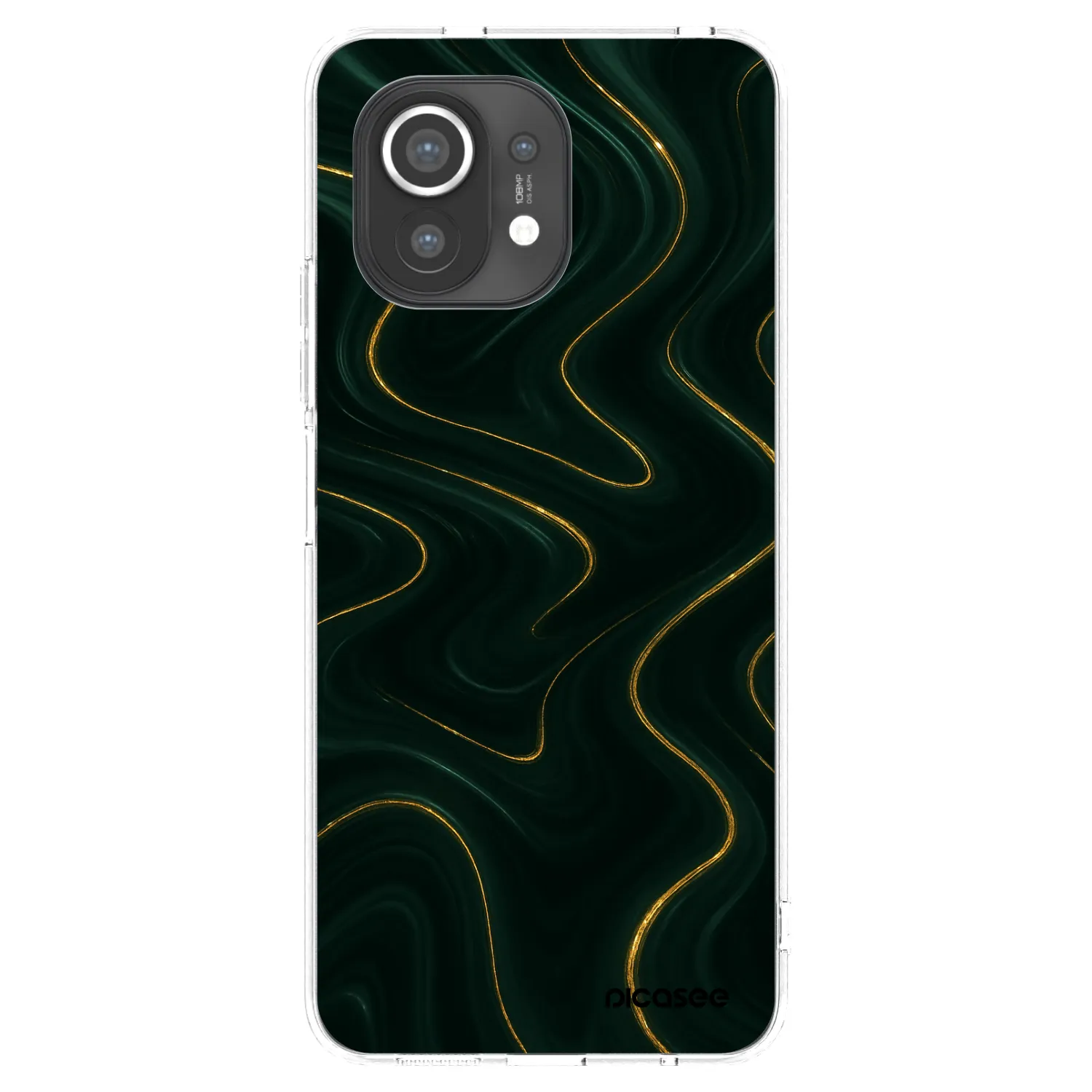 Picasee silikonski prozorni ovitek za Xiaomi Mi 11 - Vawes
