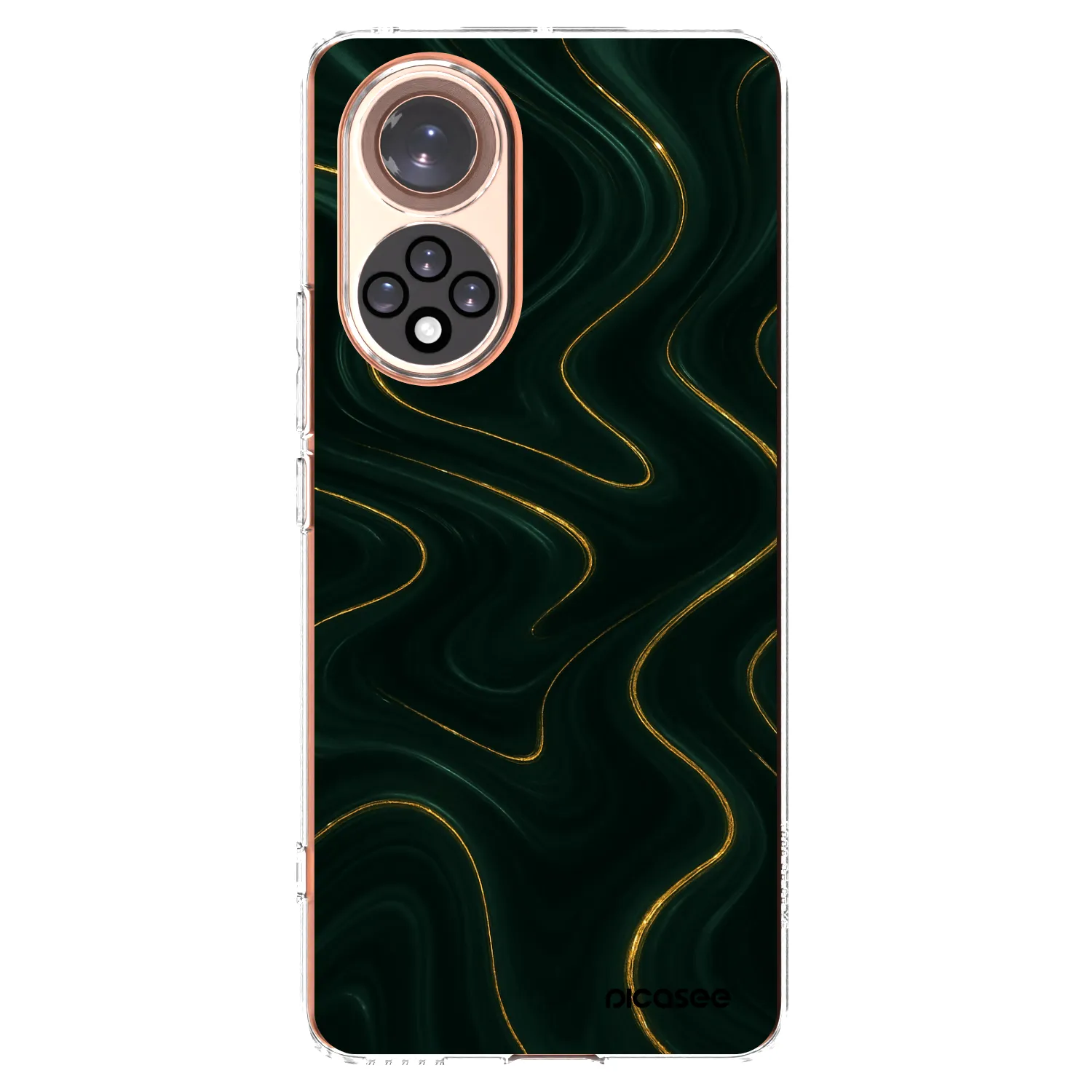 Picasee silikonski prozorni ovitek za Huawei Nova 9 - Vawes