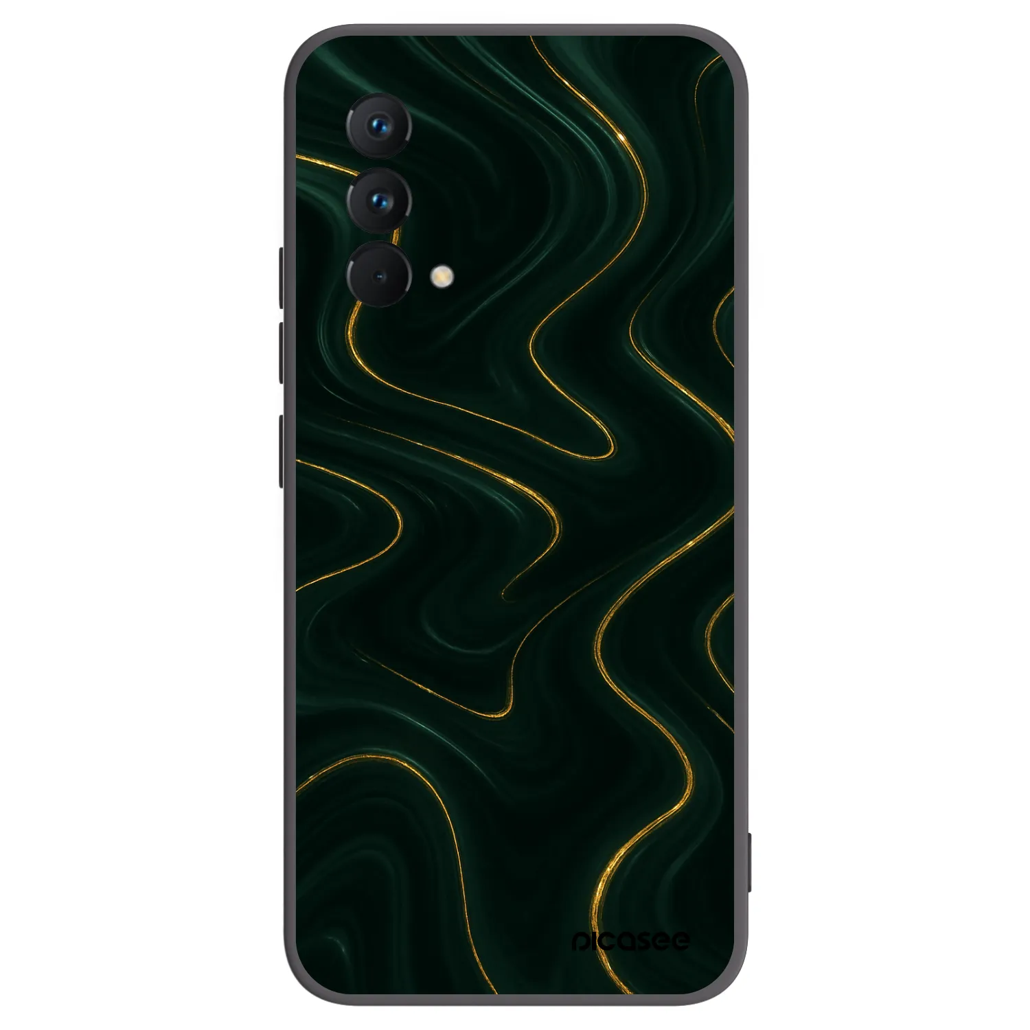 Picasee silikonski črni ovitek za Realme GT Master Edition 5G - Vawes