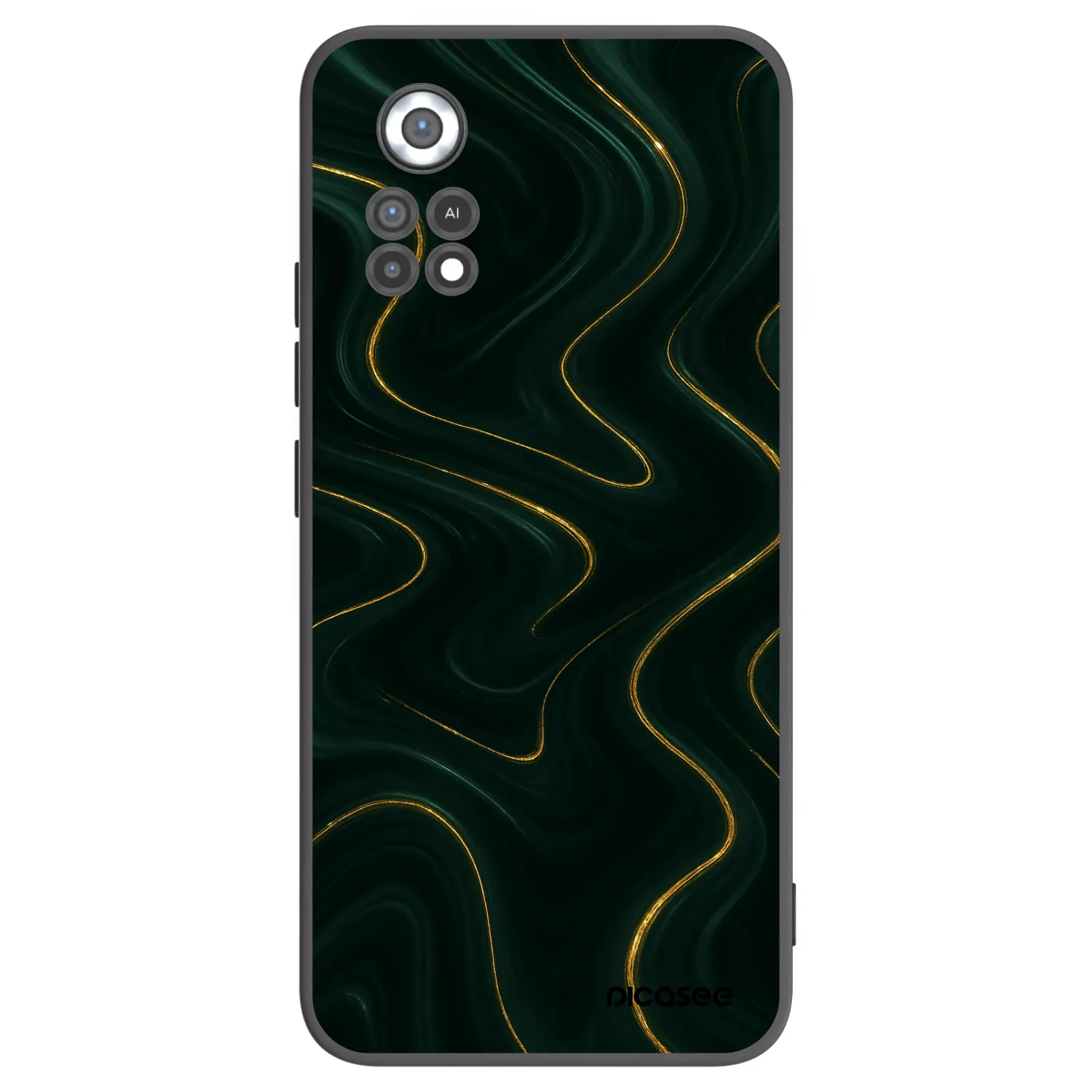 Picasee silikonski črni ovitek za Xiaomi Poco X4 Pro 5G - Vawes