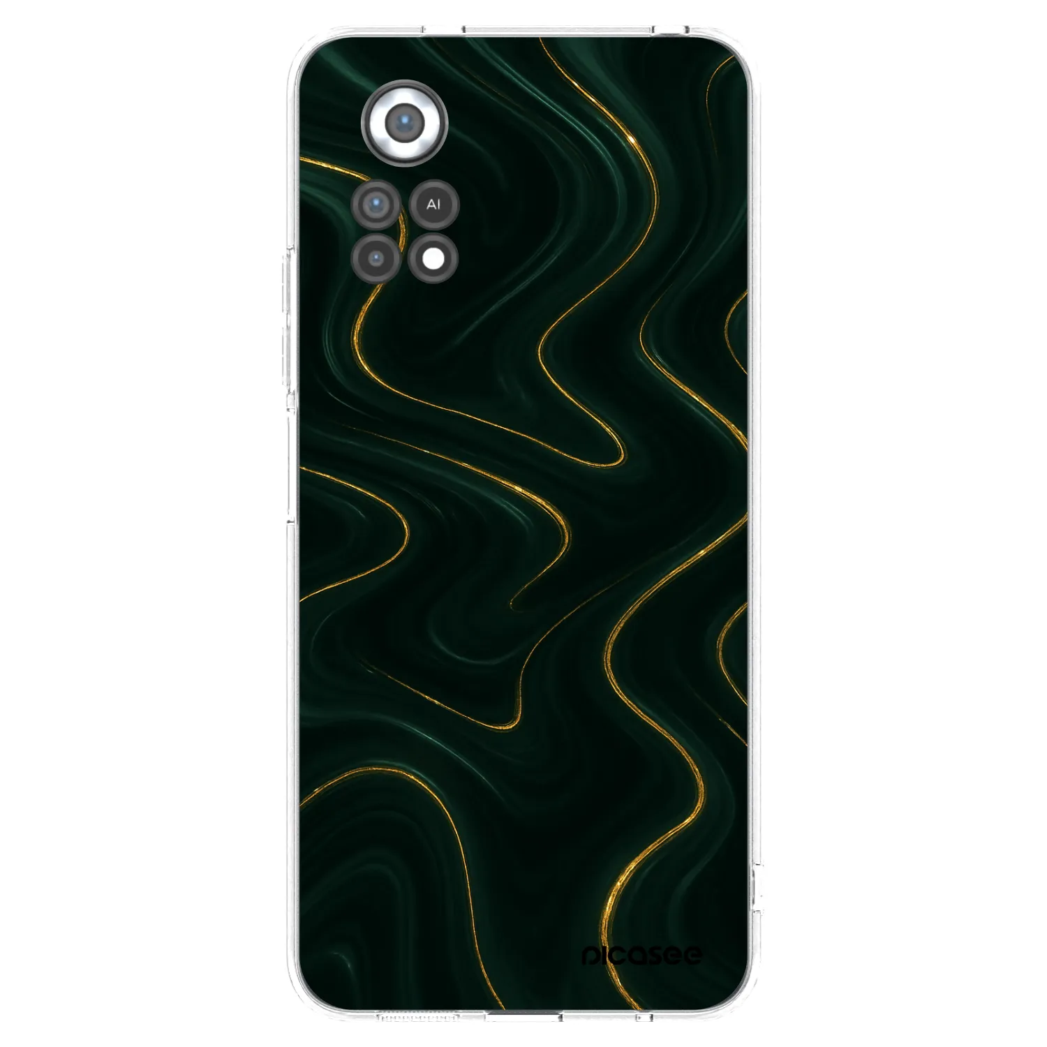 Picasee silikonski prozorni ovitek za Xiaomi Poco X4 Pro 5G - Vawes