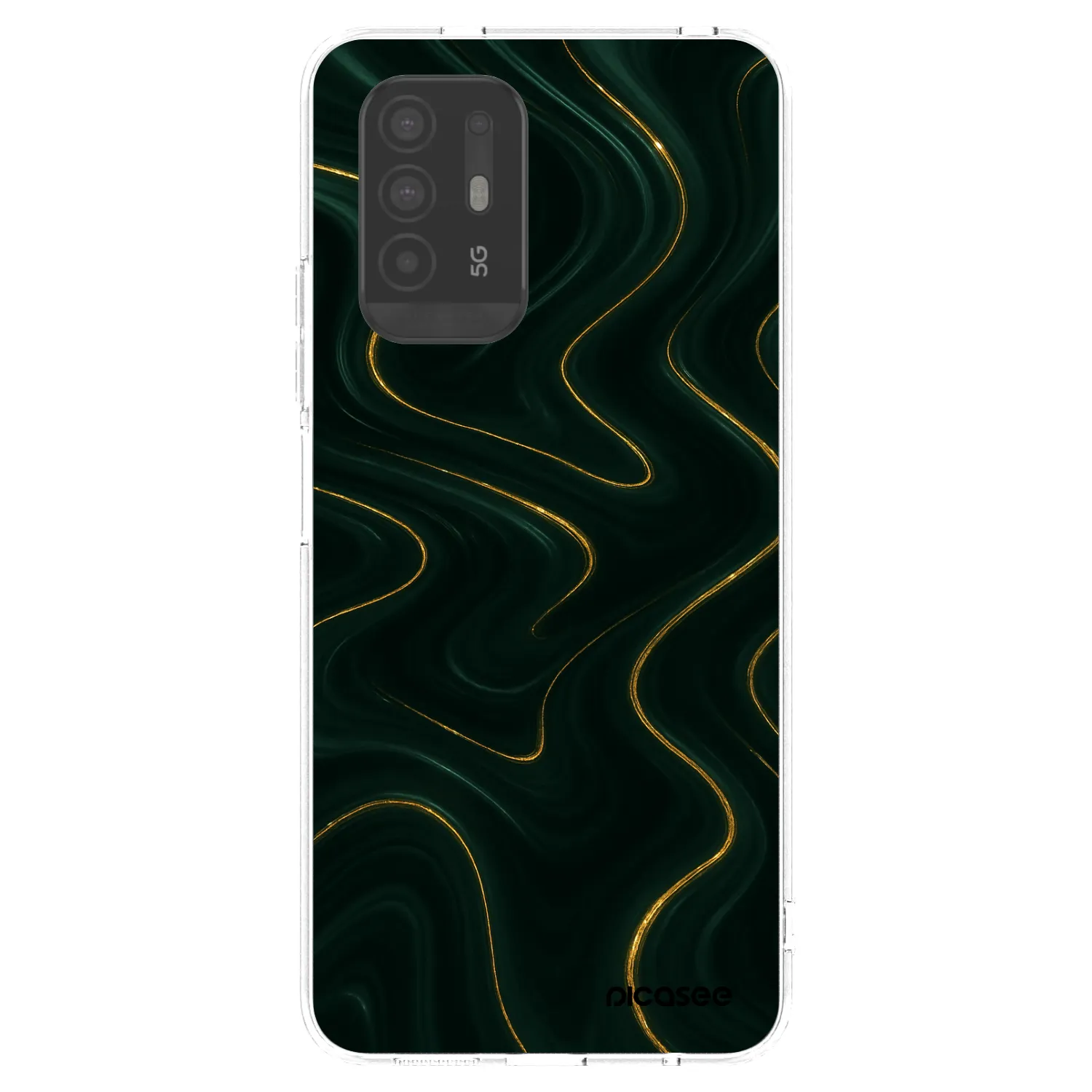 Picasee silikonski prozorni ovitek za OPPO A94 5G - Vawes