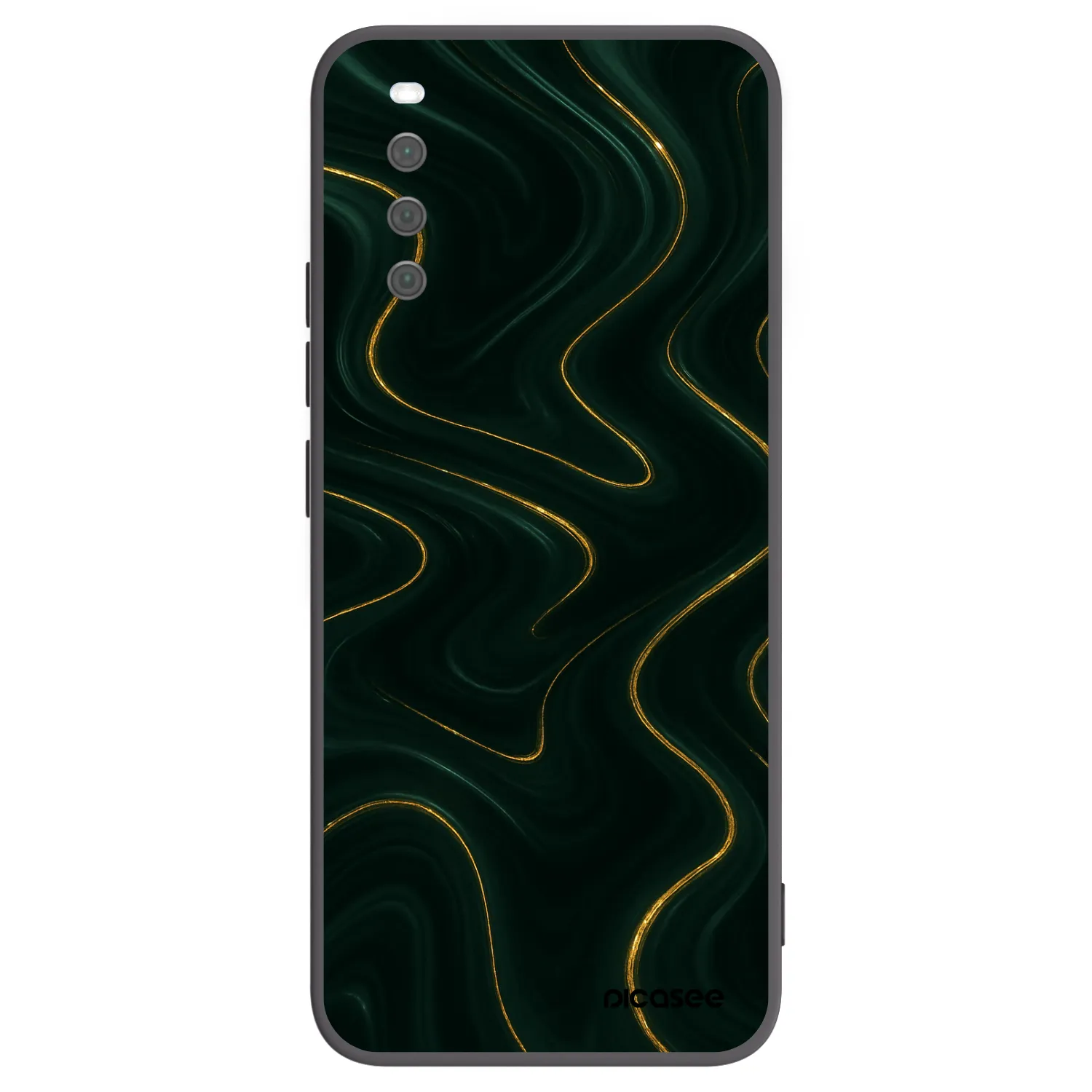 Picasee silikonski črni ovitek za Sony Xperia 10 III - Vawes