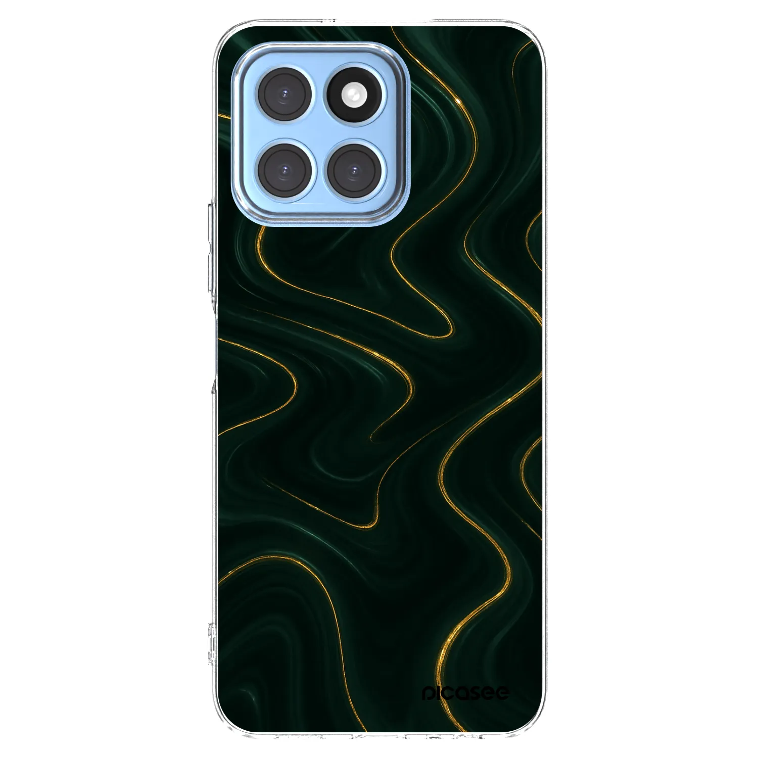 Picasee silikonski prozorni ovitek za Honor X6 - Vawes