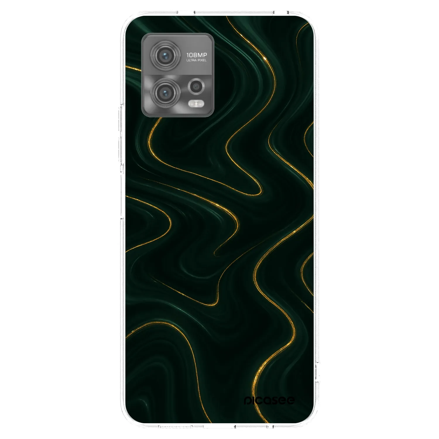 Picasee silikonski prozorni ovitek za Motorola Moto G72 - Vawes
