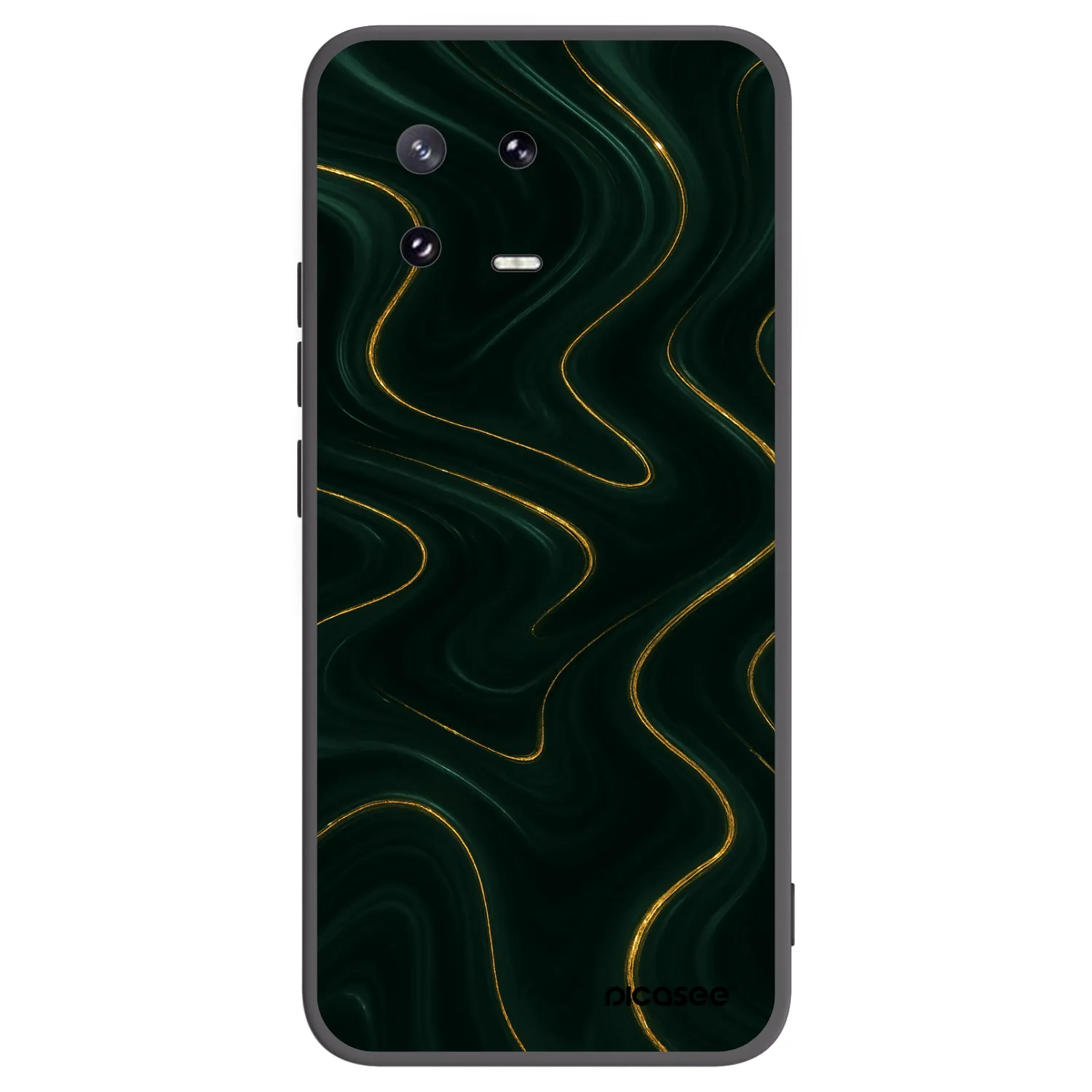 Picasee silikonski črni ovitek za Xiaomi 13 Pro - Vawes