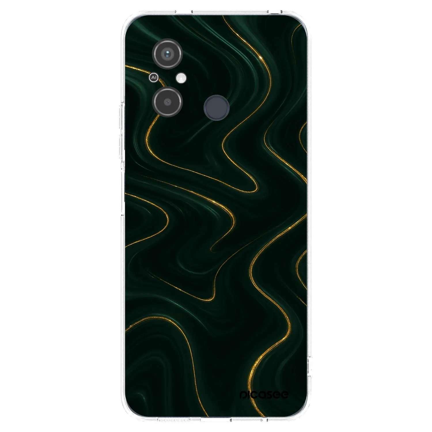 Picasee silikonski prozorni ovitek za Xiaomi Redmi 12C - Vawes