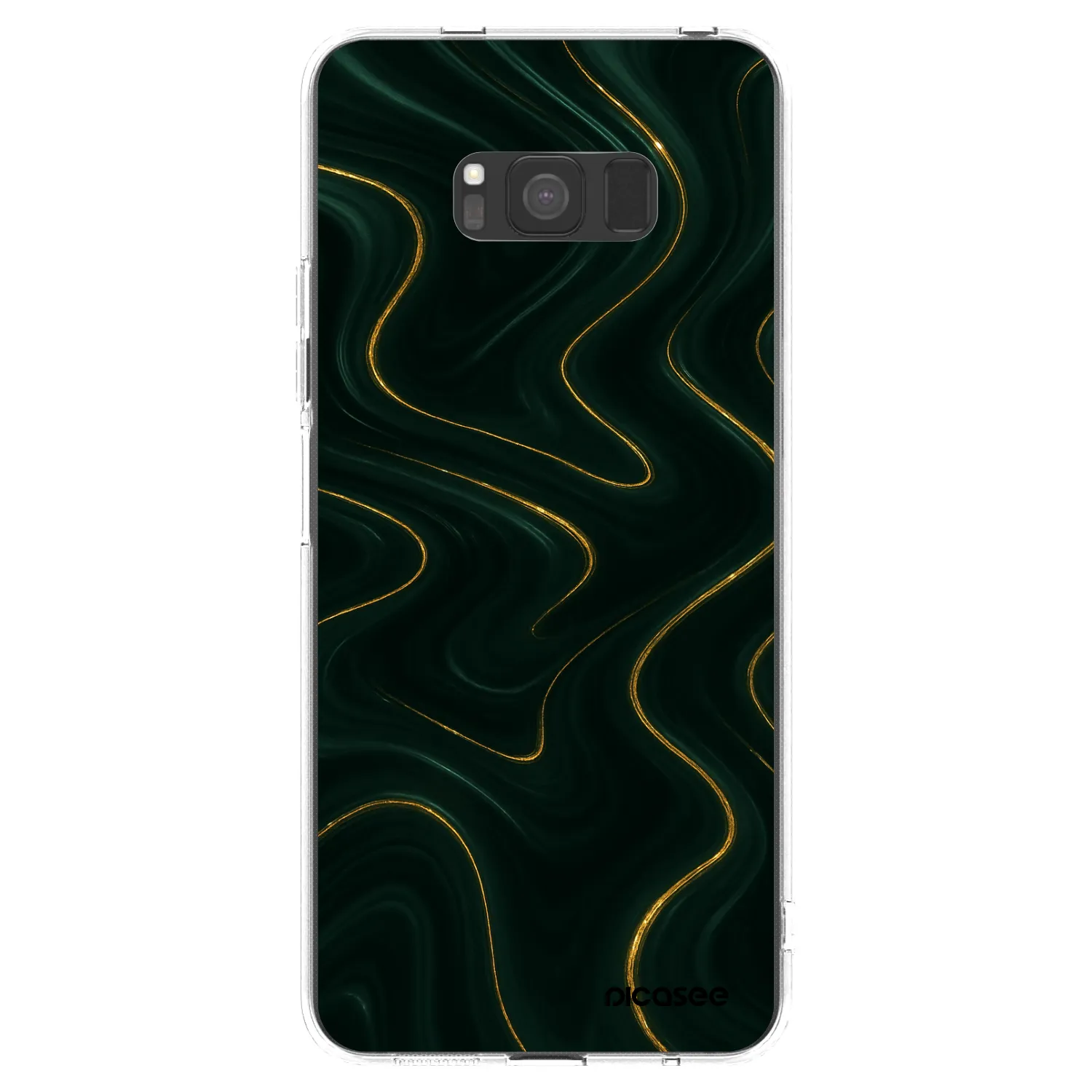 Picasee silikonski prozorni ovitek za Samsung Galaxy S8 G950F - Vawes