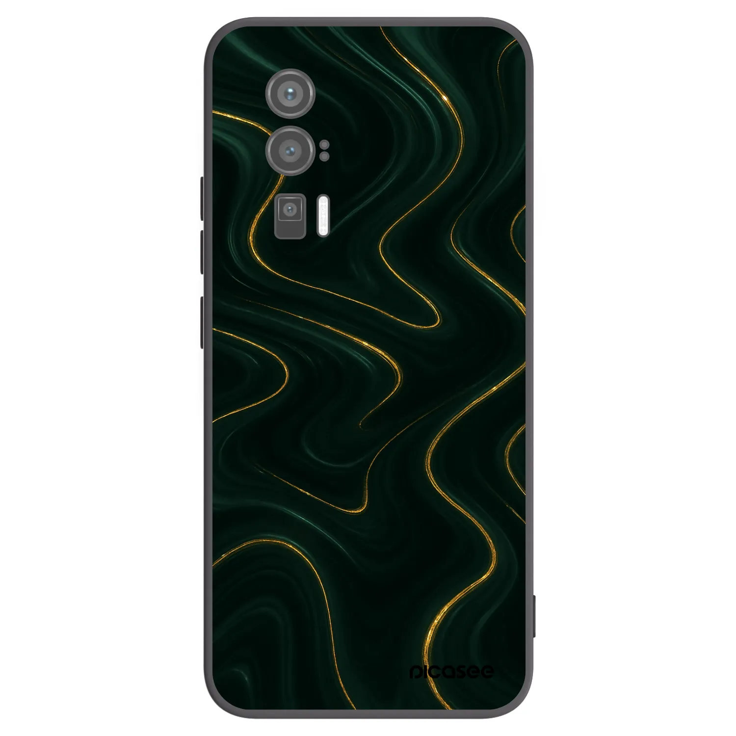 Picasee silikonski črni ovitek za Xiaomi Poco F5 Pro 5G - Vawes