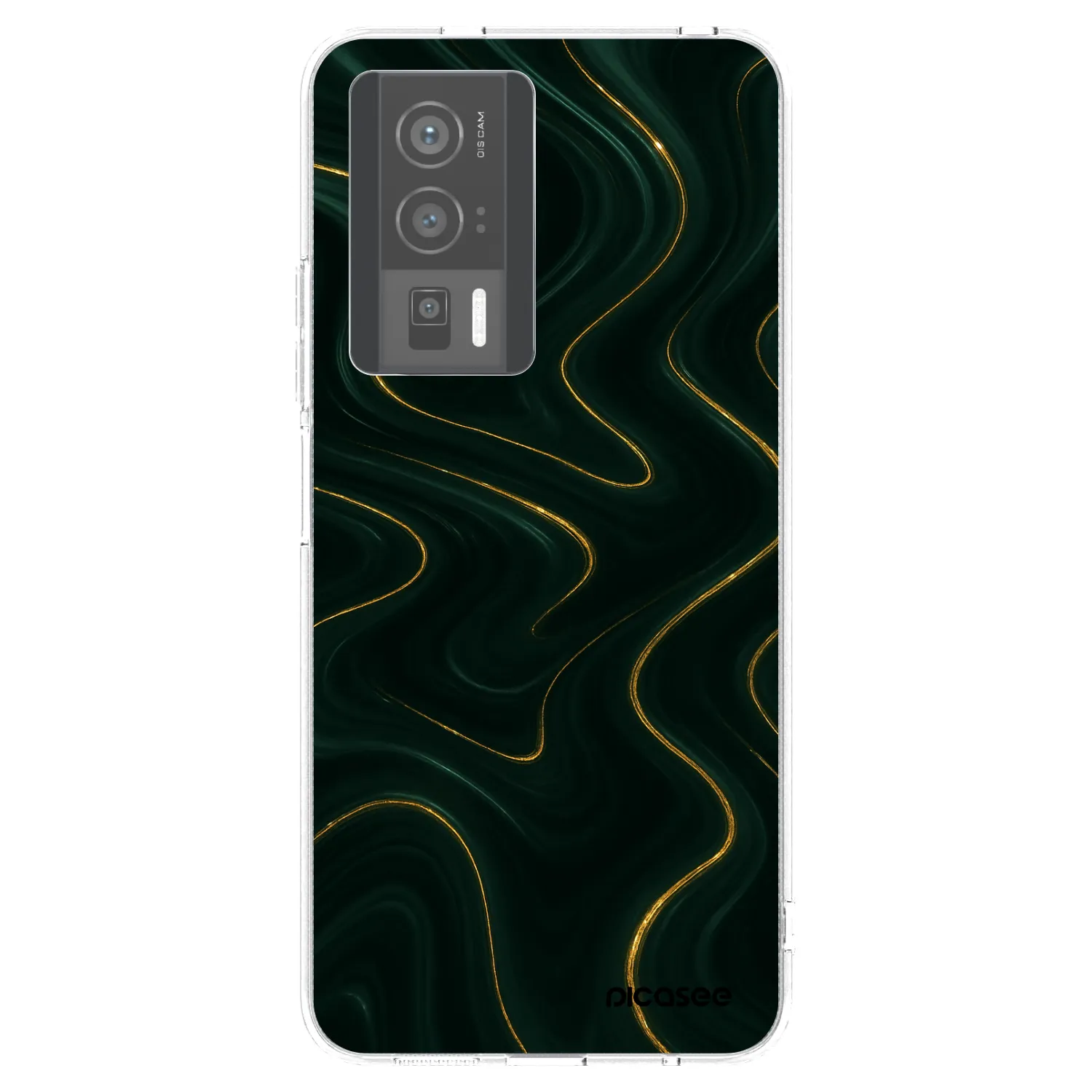 Picasee silikonski prozorni ovitek za Xiaomi Poco F5 Pro 5G - Vawes