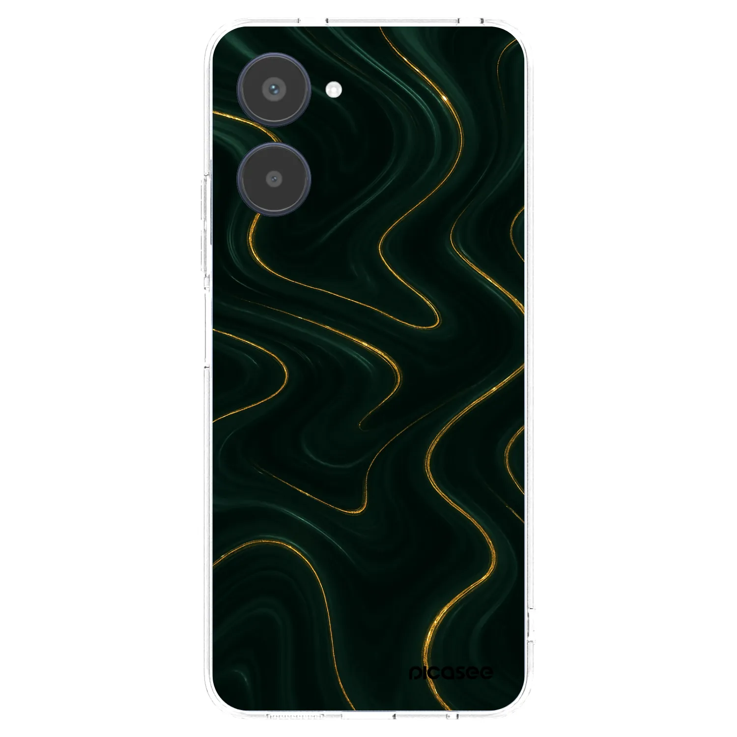 Picasee silikonski prozorni ovitek za Realme 10 4G - Vawes